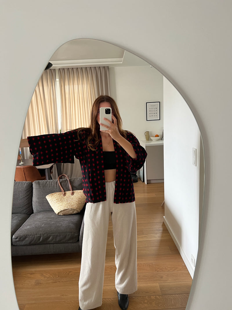 kimono z grubszej bawełny