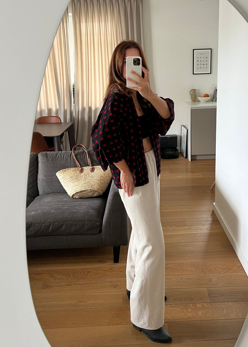 kimono z grubszej bawełny