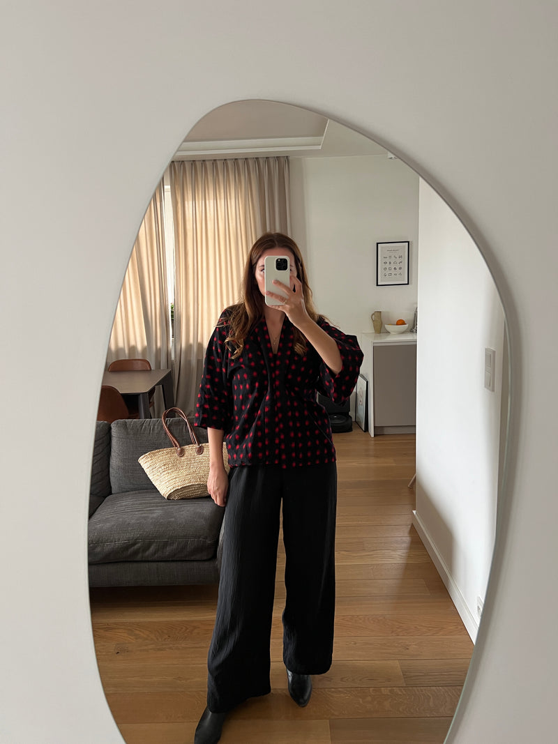 kimono z grubszej bawełny