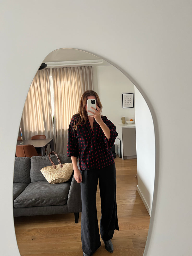 kimono z grubszej bawełny