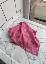 Różowa bandana