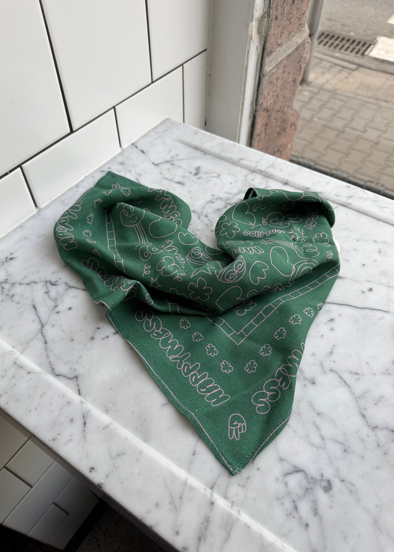 Zielona bandana