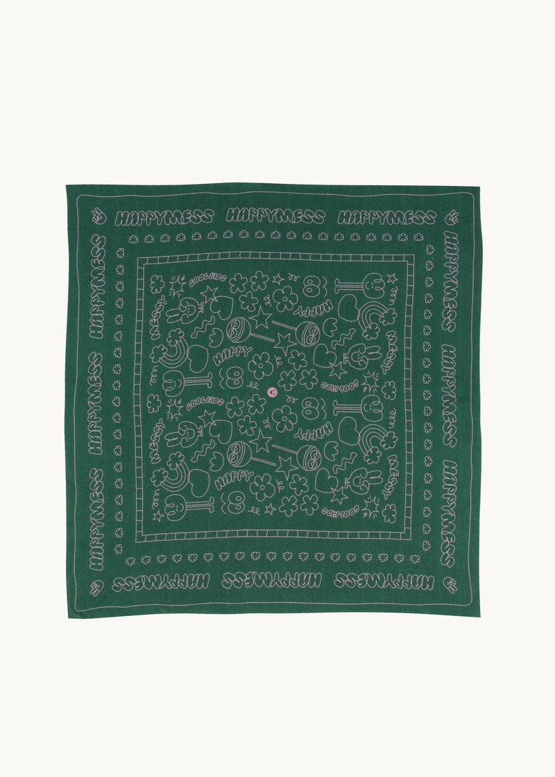 Zielona bandana